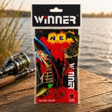 Оснащення Winner на карася CS-67 Size 10 готовий риболовний монтаж з гачками для поплавкової ловлі