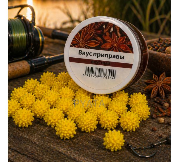 Рибальська поплавкова насадка приманка Power Float Bait 15 мм аромат Приправа (988)