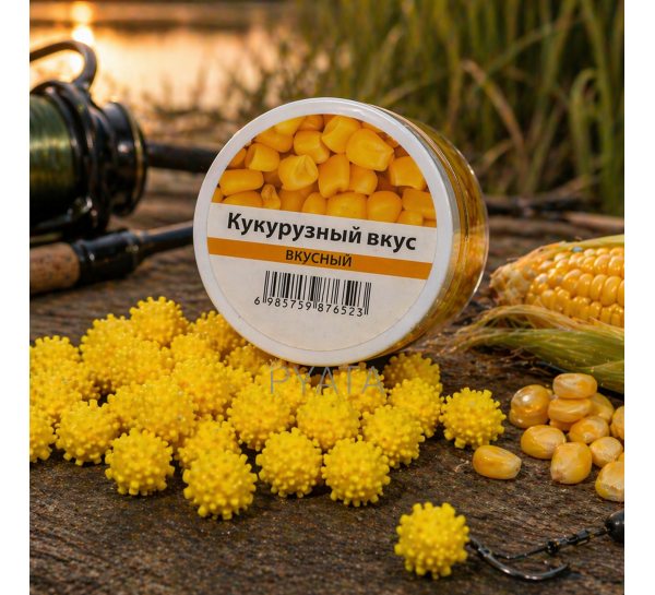 Рибальська поплавкова насадка приманка Power Float Bait 13 мм аромат Кукурудза (988)