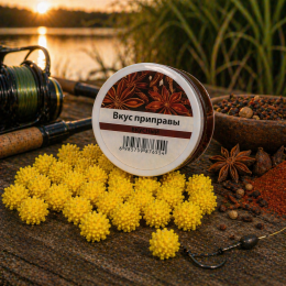 Рибальська поплавкова насадка приманка Power Float Bait 13 мм аромат Приправа (988)