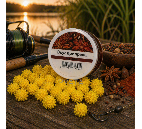 Рибальська поплавкова насадка приманка Power Float Bait 13 мм аромат Приправа (988)