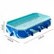 Портативний складаний басейн Pool 318×183×50 см для дітей і всієї родини, прямокутний ПВХ басейн(ARSH/KAR107)