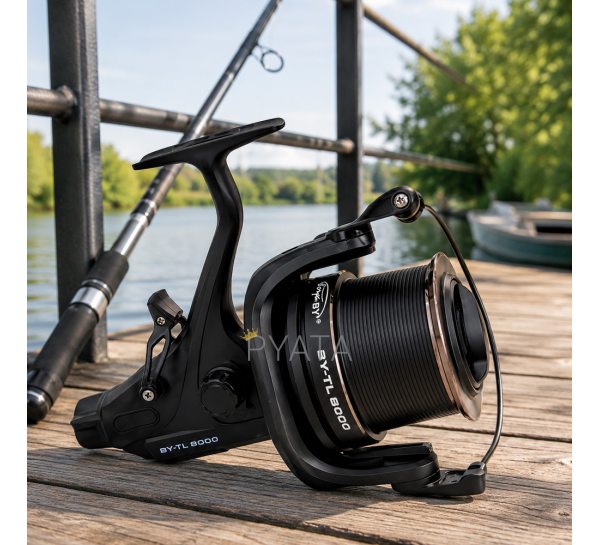 Катушка рыболовная boyaBY TL8000 BB9+1 4.7:1 безынерционная для фидерной и карповой ловли (988)