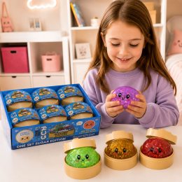 Сквіш антистрес Бао булочка пельмень BUN Squishy Rainbow Mystery Orbiz Edition 8.5 см, випадковий колір, 3+ (OX)