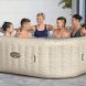 Надувне квадратне джакузі Bestway 6001M Lay-Z-Spa Hawaii 201x71 см 1325 л/год 6 місць 1180 л (АТ)