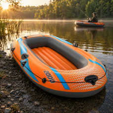 Надувная лодка 3-х камерная, надувное дно, до 120 кг, гребная ПВХ лодка Hydro-Force Bestway 61139 196x106 см (AT) Надувная лодка 3-х камерная, надувное дно, до 120 кг, гребная ПВХ лодка Hydro-Force Bestway 61139 196x106 см (AT)