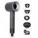 Фен-стайлер HAIR DRYER 5в1 с насадками и ионизацией 1600 Вт для укладки волос, Серый (X05/2870)
