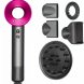 Фен-стайлер HAIR DRYER 5в1 с насадками и ионизацией 1600 Вт для укладки волос, Розовый (X05/2870)