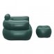 Надувне крісло + пуфик вініл/ПВХ, до 100 кг Bestway 75137 Comfi Cube Lounger 107x99x80 см Зелений (АТ)