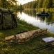 Сумка чохол для вудилищ boyaBY 135 см напівжорсткий кофр на 2 секції з ременем камуфляж (988)