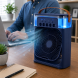 Мощный портативный настольный USB-C кондиционер 3 скорости 500 мл Arctic Air Cooler Fan ICE Синий (X26) Мощный портативный настольный USB-C кондиционер 3 скорости 500 мл Arctic Air Cooler Fan ICE Синий (X26)