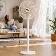 Вентилятор підлоговий — 3 швидкості, поворот 90°, регулювання висоти, механічне керування Fan BT-002 40W 30 см (X35) Вентилятор підлоговий — 3 швидкості, поворот 90°, регулювання висоти, механічне керування Fan BT-002 40W 30 см (X35)