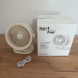Настільний акумуляторний вентилятор Bestfan BT-003 USB 15 см, 3 швидкості, DC 5V 5W, регулювання нахилу 90° кабель USB (X35)