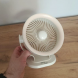 Настільний акумуляторний вентилятор Bestfan BT-003 USB 15 см, 3 швидкості, DC 5V 5W, регулювання нахилу 90° кабель USB (X35)