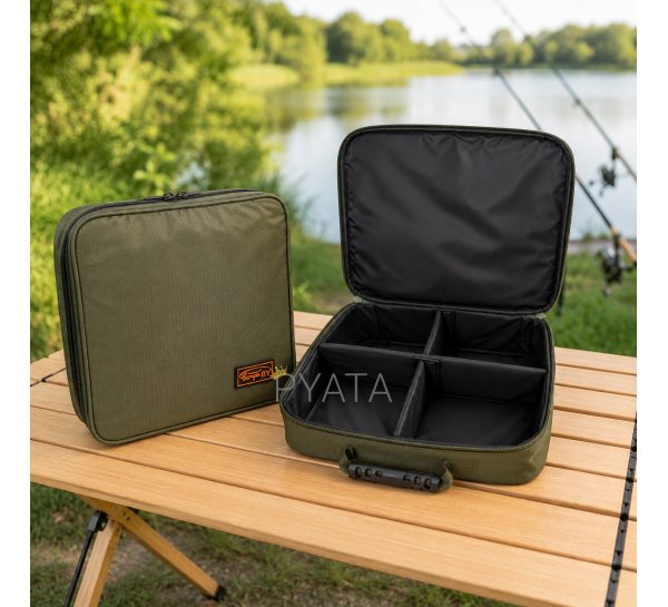 Сумка органайзер BoyaBY Reel Case для зберігання та транспортування риболовних котушок 27 см (988)
