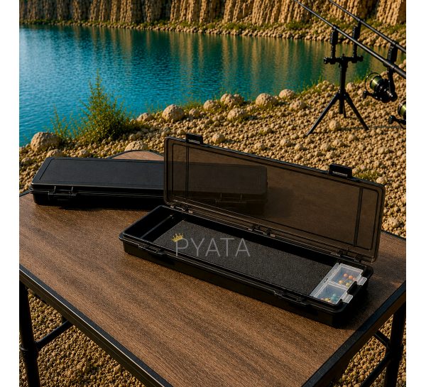 Коробка для карповых аксессуаров и поводочница Weida HZ-05 двухсторонняя органайзер для монтажа (5650)
