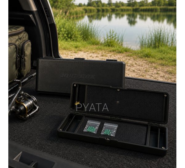Коробка для карповых аксессуаров и поводочница Weida HZ-06 двухсторонняя органайзер для монтажа (5650)