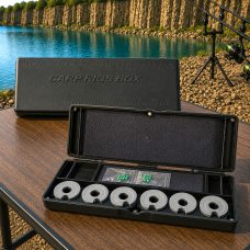 Коробка для карповых аксессуаров и поводочница Weida HZ-07 двухсторонняя органайзер для монтажа (5650)