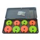 Коробка для карповых аксессуаров и поводочница Weida HZ-09 двухсторонняя органайзер для монтажа (5650)