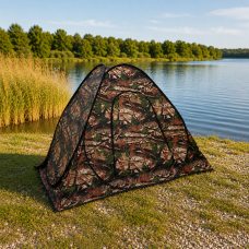 Палатка автоматическая туристическая M2135 200х200х135 см камуфляжная для рыбалки охоты кемпинга (5650)