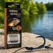 Набор готовых карповых поводков для флетов метода Weida Method Feeder QZ-14 6 шт, размер 4 (5650)