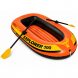 Надувний човен двомісний з веслами та насосом Intex Explorer 300 Set 58332 211х117 см до 186 кг  (АТ)