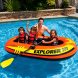 Надувний човен двомісний з веслами та насосом Intex Explorer 300 Set 58332 211х117 см до 186 кг  (АТ)