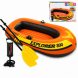 Надувний човен двомісний з веслами та насосом Intex Explorer 300 Set 58332 211х117 см до 186 кг  (АТ)