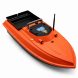 Скоростной кораблик для рыбалки D80 GPS100 30 км/ч 1 бункер до 3 кг GPS 500 м 46000 мАч, оранжевый (SF)