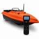 Скоростной кораблик для рыбалки D80 GPS100 30 км/ч 1 бункер до 3 кг GPS 500 м 60000 мАч, оранжевый (SF)