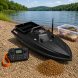 Скоростной прикормочный кораблик D80 для рыбалки с GPS 1 бункер до 3 кг черный 30 км/ч 60000 mAh(SF)