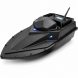 Кораблик для завоза прикормки и снастей ZV1 GPS 12000 mAh 7.4V на радиоуправлении для рыбалки, Черный (КР)