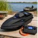Кораблик для завоза прикормки и снастей ZV1 GPS 12000 mAh 7.4V на радиоуправлении для рыбалки, Черный (КР) Кораблик для завоза прикормки и снастей ZV1 GPS 12000 mAh 7.4V на радиоуправлении для рыбалки, Черный (КР)