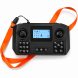 Кораблик для завоза прикормки и снастей ZV6 GPS 12000 mAh 7.4V на радиоуправлении, черный (КР)