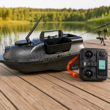 Кораблик для завезення підгодовування та снастей V18 GPS на радіокеруванні 12000 mAh 7.4V чорний карбон (КР) Кораблик для завезення підгодовування та снастей V18 GPS на радіокеруванні 12000 mAh 7.4V чорний карбон (КР)