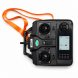 Кораблик для завоза прикормки и снастей V18 GPS на радиоуправлении 12000 mAh 7.4V черный карбон (КР)