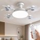 Лампа-вентилятор LED AY1053 E27 з пультом, 4 вентилятори, 3 режими світла, 3 швидкості, біла 2в1 (626/1569) Лампа-вентилятор LED AY1053 E27 з пультом, 4 вентилятори, 3 режими світла, 3 швидкості, біла 2в1 (626/1569)