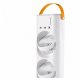 Настільний подвійний акумуляторний вентилятор Double-ended Spray Fan 3в1 зі зволоженням, LED, USB (AX)