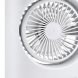 Настільний подвійний акумуляторний вентилятор Double-ended Spray Fan 3в1 зі зволоженням, LED, USB, пультом (AX)