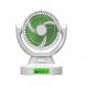 Сонячний настільний акумуляторний вентилятор 6 дюймів із LED-лампою, USB Type-C, 2 швидкості, панель 6V 4W — GDTIMES GD-8022 (АХ)