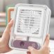 Настільний акумуляторний вентилятор зі зволожувачем повітря LED, USB 4.5W 1500 мА·год, Білий (AMN)
