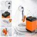 Туристичний портативний душ акумуляторний 7500 mAh з дисплеєм температури, 6 режимів, USB, для кемпінгу (AMN)