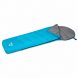 Спальный мешок-кокон 220×75 см Hollowfibre 2 слоя 170 г/м² полиэстер 190T до -7°C, Голубой (LM)