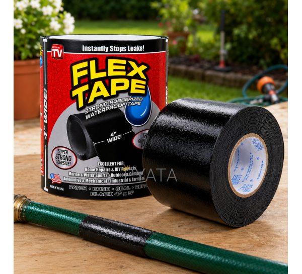 Водонепроникна ремонтна стрічка  для герметизації, ремонту Flex Tape nanotape AND XL-891 10см/1 м (X05/950)
