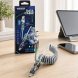 Кабель 4 в 1 USB-A/Type-C — Lightning/Type-C 26X-208, швидка зарядка до 240 Вт, спіральний, 2 м (509/5095) Кабель 4 в 1 USB-A/Type-C — Lightning/Type-C 26X-208, швидка зарядка до 240 Вт, спіральний, 2 м (509/5095)