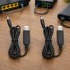 Набор кабелей питания для роутера Wi-Fi от павербанка USB DC 9V+12V переходник для модема PON ONU медиаконвертера