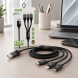 Кабель 3 в 1 USB-A - Type-C, Lightning, Micro USB, быстрая зарядка до 6A, 1,2 м, 26X-202 (509/5089) Кабель 3 в 1 USB-A - Type-C, Lightning, Micro USB, быстрая зарядка до 6A, 1,2 м, 26X-202 (509/5089)