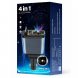 Автомобільний зарядний пристрій 4 в 1 26X-204 зі швидкою зарядкою USB та підсвіткою Зоряне небо (509/5091)