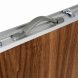Стіл та стільці для пікніка Folding Table Темний Дуб 120×60 см регульований алюмінієвий комплект 4 стільці