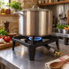 Газова горілка чавунна GAS COOKER GB-05T 6,5 кВт для автоклава, казана, каструлі та балона 30*30 см (VIG/М65G)